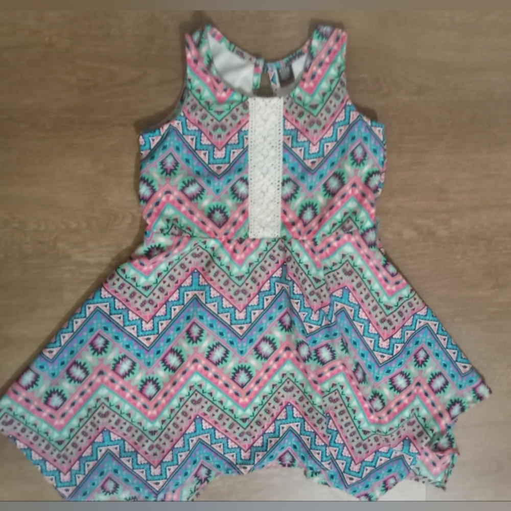 Star Ride Toddler Aztec Dress Size 4